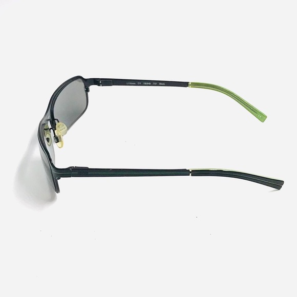 Vintage Izod 737 Black Oval Sunglasses Frames - Picture 3 of 6